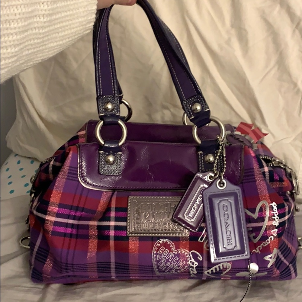 Vintage Coach Poppy Tote NWOT